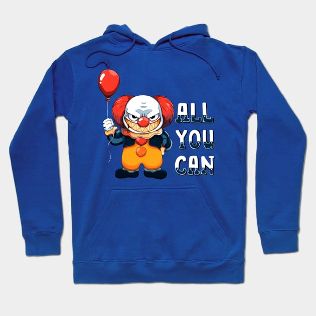 Clown Baloon All you can IT Hoodie by liamMarone